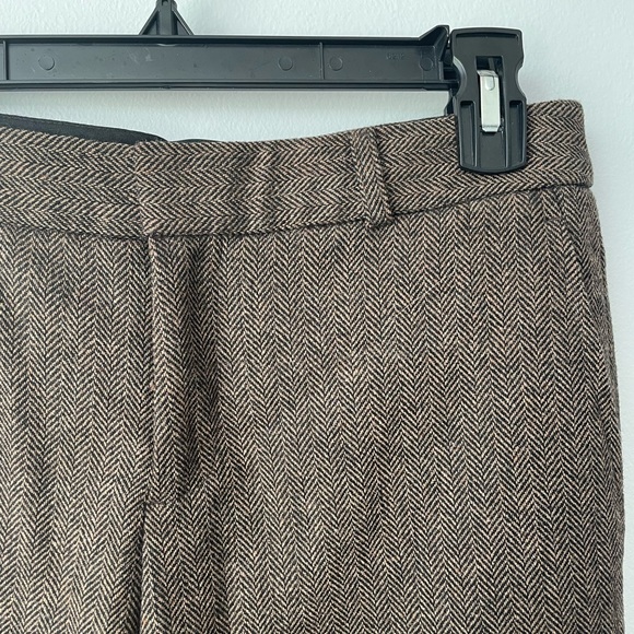 Banana Republic Reegan Straight Leg Wool Trousers Size 2 - Picture 4 of 11